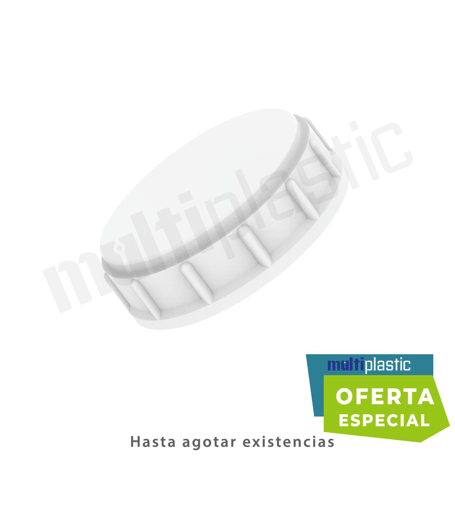 TAPA P/ENVASE 10 LITROS C/SELLO VALVULADO R-65/400 BLANCO MUL