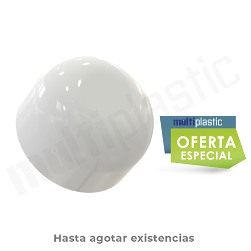 TAPA SEMIESFERA R-27/410 BLANCO MPL
