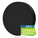 TAPA PLANA SIN LINER R-53/400 NEGRO ROP
