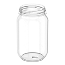 MASON JAR PET 18 OZ